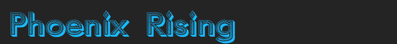 Phoenix Rising font